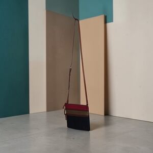 Dooney & Bourke North South Nylon Triple Zip Crossbody Bag